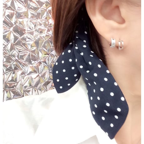 ワイヤー リボン ドット レース うさ耳 カチューシャ キッズ アクセサリー パーティ レディース ヘアアクセサリー：HK160203