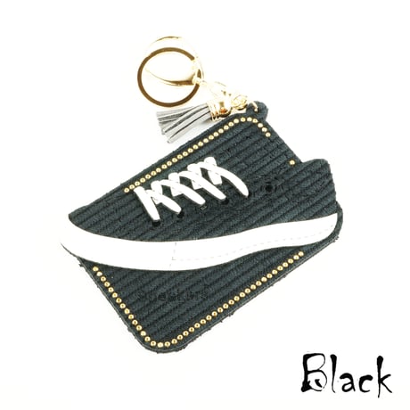 Sneakers スニーカー 運動靴 シューズ モチーフ スエード パスケース  カードケース カードホルダー ICカード キーホルダー アクセサリー：PC180202