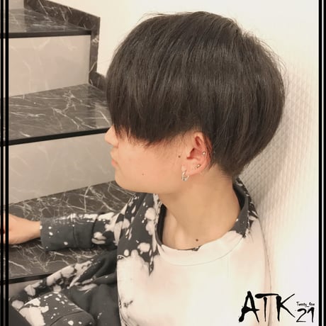 両耳用（2点セット）フープ サークル ピアス 5連  20G サージカルステンレスピアス 316L メンズ レディース ユニセックス アクセサリー：HPS190701
