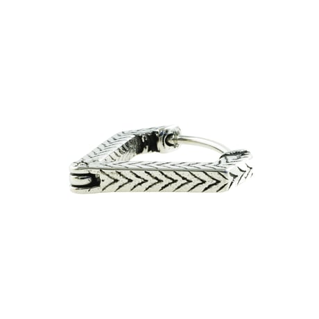 片耳用（1個売り）シンプル トライアングル 三角形 フープピアス ステンレスピアス Surgical Steel 316L  18G メンズ レディース ユニセックス アクセサリー