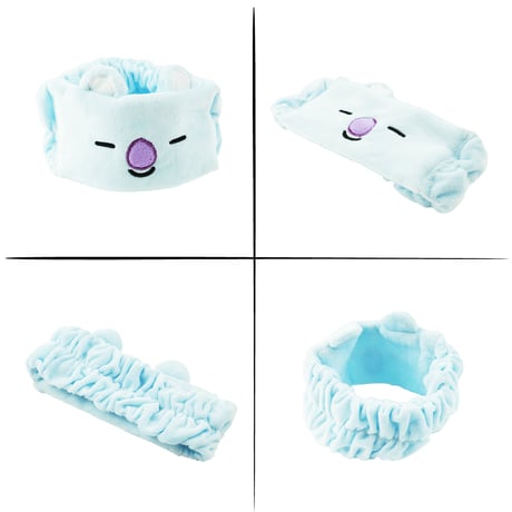 ヘアバンド ターバン キャラクター BTS  BT21 メンズ レディース ヘアメイク 洗顔 おしゃれ ヘアアクセサリー 韓国ファッション：HT191101