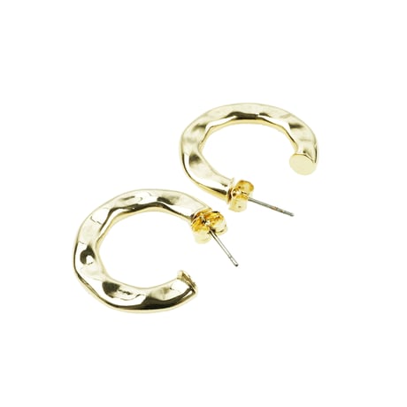 (2点セット）変形メタルフープピアス サークル ピアス トレンドカジュアル シルバー ゴールド レディース アクセサリー：PSM190731