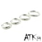 片耳用（1個売り）Silver リングピアス フープピアス  18G ステンレスピアス Surgical Steel 316L メンズ レディース ユニセックス アクセサリー：MPS191201