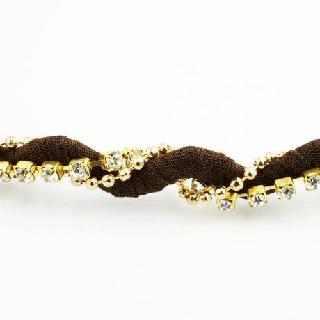 2way ラインストーン ウエーブ シンプル カチューシャ ヘアアクセサリー ヘッドアクセ かわいい 人気 オフィス レディース おしゃれ ：HK151001-1