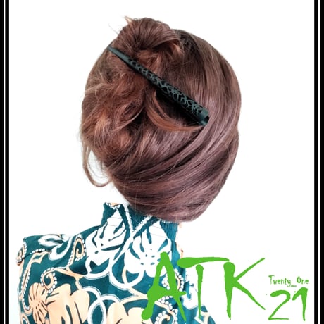 透かし フラワー マットカラー ダッカールクリップ コンコルド アンティーク ヘアクリップ 髪飾り レディース ヘアアクセサリー ：DH170502