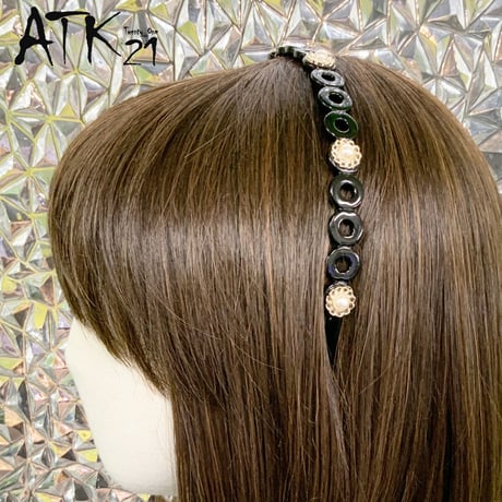 サークルモチーフ 大人カチューシャ レトロ シンプル カチューシャ 髪留め 簡単ヘアアレンジ レディース 大人 ヘアアクセサリー 韓国アクセサリー