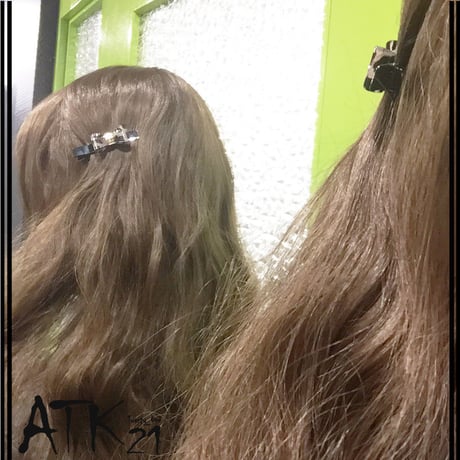 レオパード ヒョウ柄 ヘアクリップ かわいい 髪留め 前髪 サイド留め フォーククリップ 簡単ヘアアレンジ レディース ヘアアクセサリー