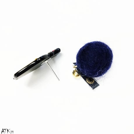 雪だるま トナカイ カップケーキ アシンメトリー ピアス かわいい 人気 おススメ クリスマス Xmasギフト 贈り物 揺れるピアス レディース アクセサリー：PKM170803