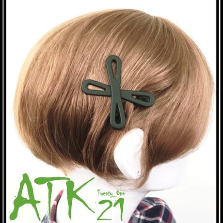 （2本セット) リボンモチーフ マットカラー ヘアクリップ ダッカール シンプル 無地 前髪 艶消し レディース ヘアアクセサリー 大人可愛い：HD170803