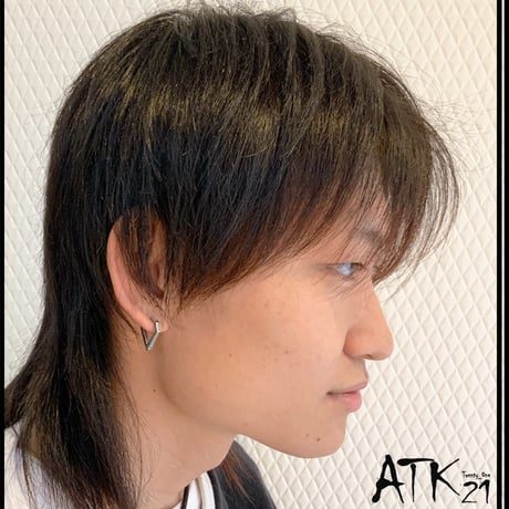 片耳用（1個売り）シンプル トライアングル 三角形 フープピアス ステンレスピアス Surgical Steel 316L  18G メンズ レディース ユニセックス アクセサリー