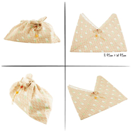 和柄 あずま袋 手ぬぐい 手作り ハンドメイド エコバック お弁当袋 ちょこっとお出かけ ご近所コーデ 浴衣 レディース おしゃれ 雑貨：EB200602