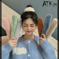 （1個売り）ふわもこ フェイクファー シュシュ カフス アームウォーマー ファーアクセサリー 小物 手首 ブレスレット ヘアアクセサリー