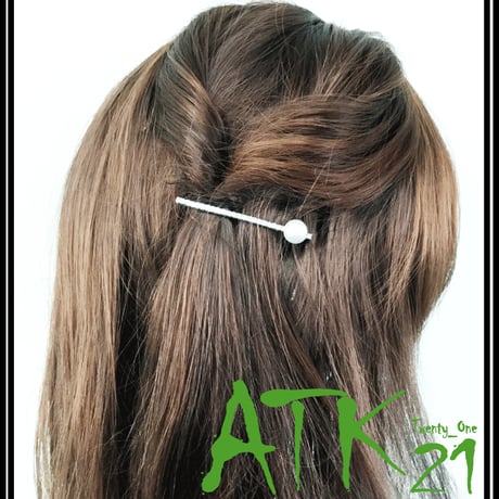 ライトストーン 一粒パール ヘアピン キュービックジルコニア レディース 上品 大人コーデ ヘアアレンジ ヘアアクセサリー：HA161007
