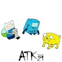 アドベンチャータイム モチーフ ピンバッチ バッチ メンズ レディース ユニセックス アクセサリー：PB200506