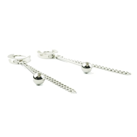 両耳用（2点セット）フープ チェーン バー  18G サージカルステンレスピアス Surgical Steel 316L メンズ レディース ユニセックス アクセサリー：HPS170802