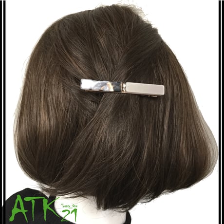 マーブル模様 ストーン 上品 ヘアピン ヘアクリップ ダッカール くちばしクリップ 簡単ヘアアレンジ レディース ヘアアクセサリー：HD180205