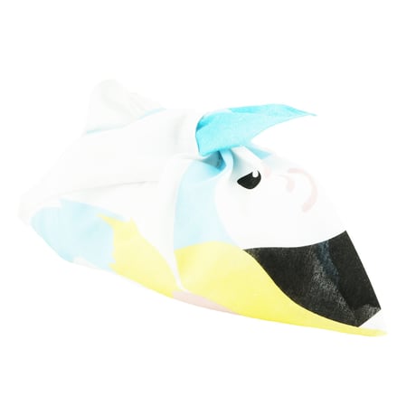 オウム 鳥 あずま袋 手ぬぐい 手作り ハンドメイド エコバック お弁当袋 ちょこっとお出かけ ご近所コーデ 浴衣 レディース おしゃれ 雑貨