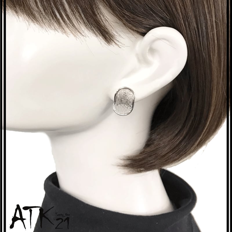 AGMES スタッド ピアス シルバー アグメス AGMES スタッド