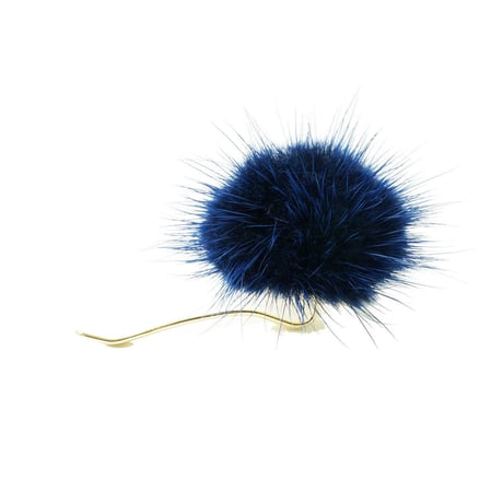 ファー 透かしサークル パール ヘアフック ヘアカフス ポニーフック ヘアクリップ レディース ヘアアクセサリー：HF180902