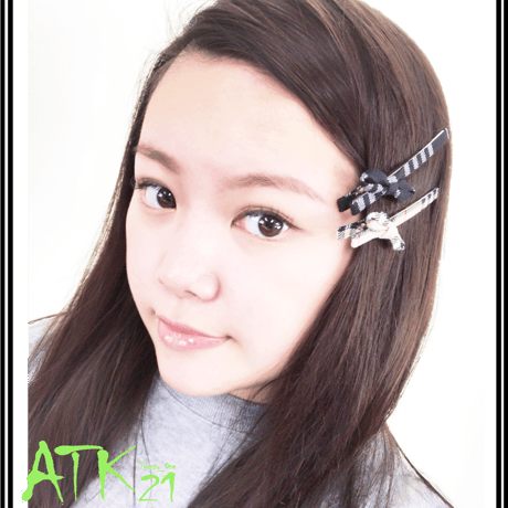 （2点セット）リボン ハウスチェック  ヘアクリップ ダッカールクリップ 前髪 髪留め レディース 大人可愛い ヘアアクセサリー ：HD180201