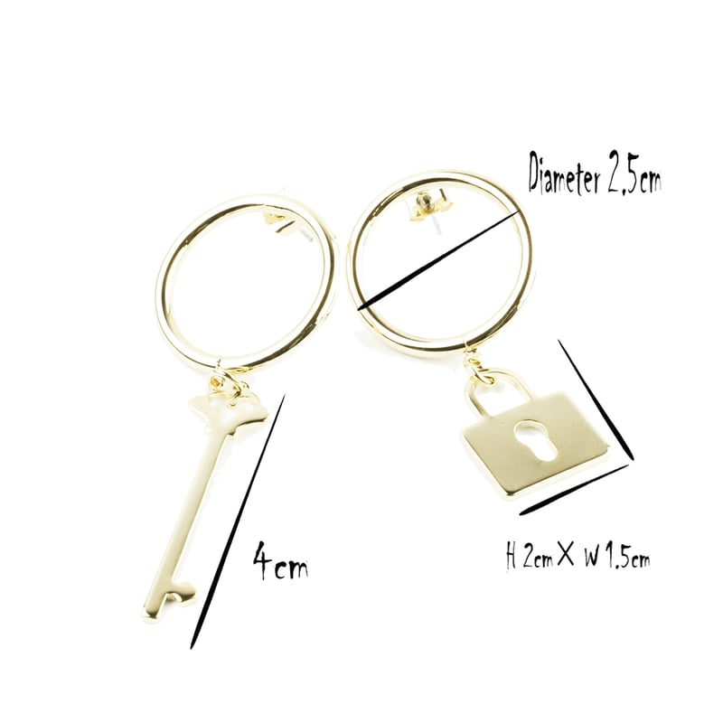 e.m. ピアス 鍵 e.m.(イーエム) / ピアス/--/SLV/レディース | 中古品