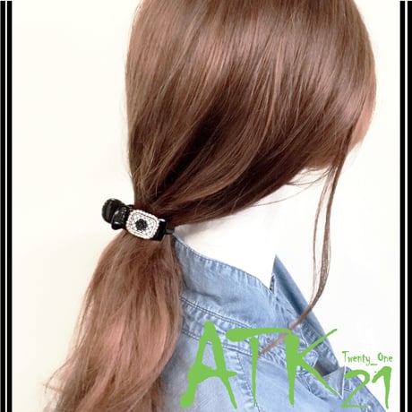 カメリア モノトーン パール ライトストーン バンスクリップ レディース 簡単ヘアアレンジ ヘアアクセサリー