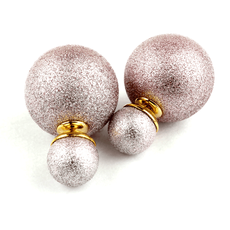 シュガーパール カラーボール バックキャッチピアス 2way おしゃれ カラーピアス レディース アクセサリー