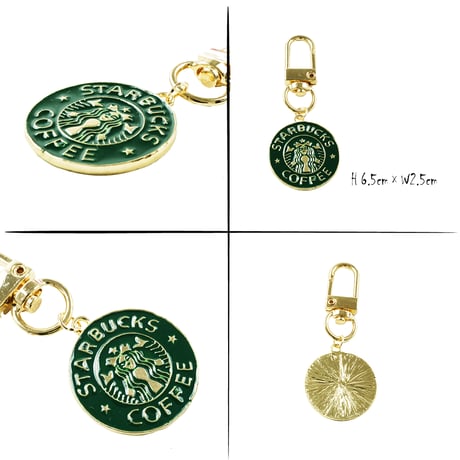 スターバックス STARBUCKS キーホルダー キーリング チャーム アクセサリー メンズ レディース ユニセックス 小物：KR200501