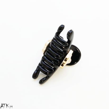 フラワー ローズ カメリア ブラック ホワイト ミニバンスクリップ プチヘアクリップ 大人可愛い レディース アクセサリー：HBS170703