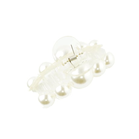 パール バンスクリップ ヘアクリップ 髪留め 簡単ヘアアレンジ レディース ヘアアクセサリー：HBL180301