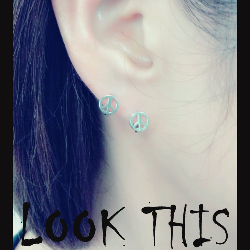 Bijou de M ピースマークピアス(片耳用) 新品未使用 スマイルマークピアス(片耳用) / MXP-11040 – BLESS