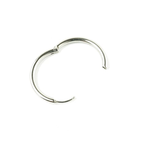 片耳用（1個売り）フープ リング シンプル 18G ステンレスピアス Surgical Steel 316L メンズ レディース ユニセックス アクセサリー：MPS171203