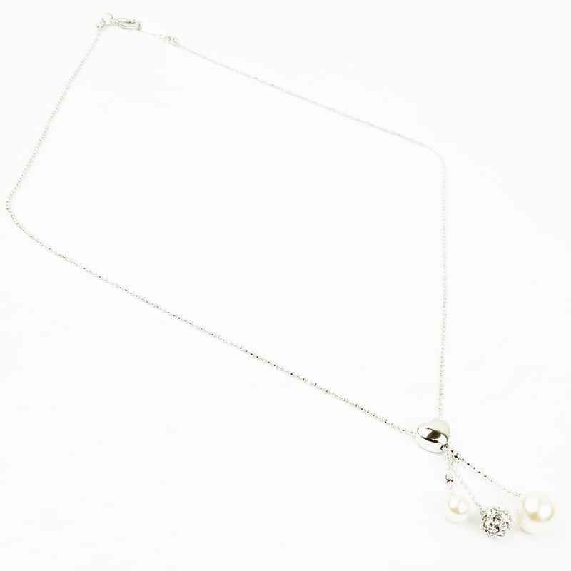 ●極美品＊スワロフスキー ネックレス ファンタスティック パール パヴェ 5 SWAROVSKI スワロフスキー パヴェボール パール ネックレス