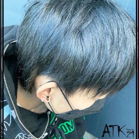 両耳用（2点セット）プレイボーイ ラビット PLAY BOY ボディピアス ストレートバーベル 軟骨ピアス 16G ステンレス メンズ レディース ユニセックス アクセサリー：MPS191103