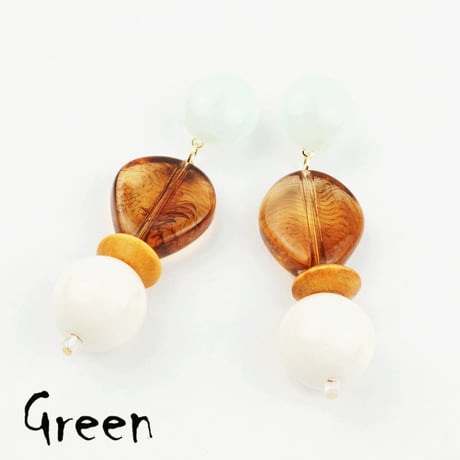 2017春夏 トレンド ビックモチーフ スタッドピアス 華やか エスニック風 レディース アクセサリー：PKL170401