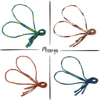 ダークカラー ペア カップル ミサンガ Missanga アンクレット お守り コットンコードアンクレット メンズ レディース ユニセックス アクセサリー：AMP181002