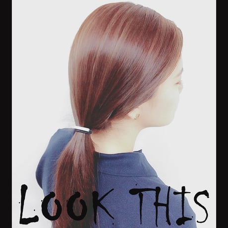 ヘアゴム バーモチーフ バータイプ プレート ヘアポニー 大人コーデ オフィスコーデ ヘアアクセサリー レディース：HG160601
