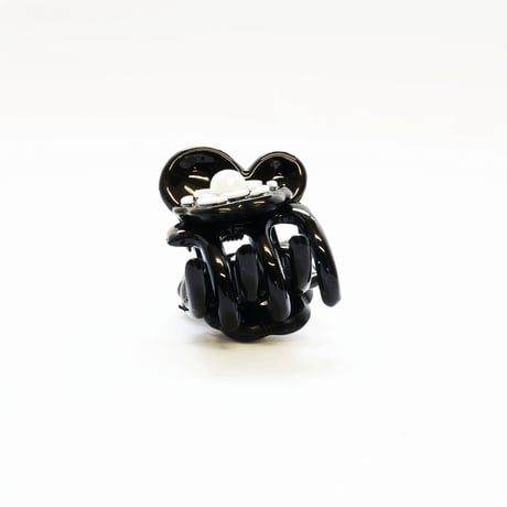カメリアモチーフ ミニバンスクリップ プチヘアクリップ かわいい レディース ヘアアクセサリー：HBS170702