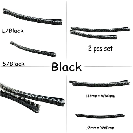 （2本セット）スワロフスキー クリスタル 贅沢 ラインストーン キラキラ輝く ヘアピン ピン アメピン 髪どめ まとめ髪 ヘアアクセサリー レディース