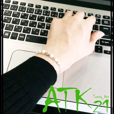 パヴェボール スワロフスキー パール ブレスレット レディース アクセサリー：BSP140804