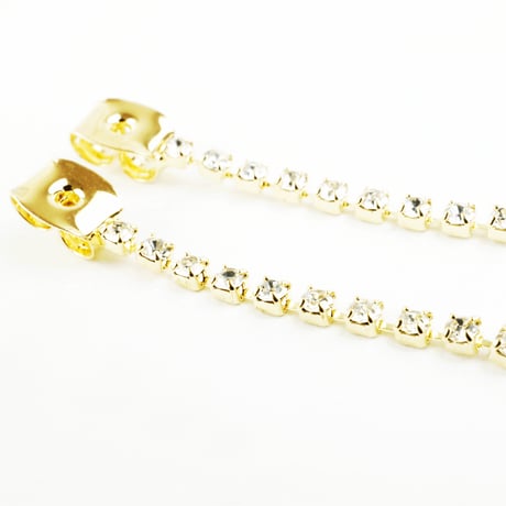 パール ライトストーン バー スタッドピアス バックキャッチピアス レディース アクセサリー：PPL160801