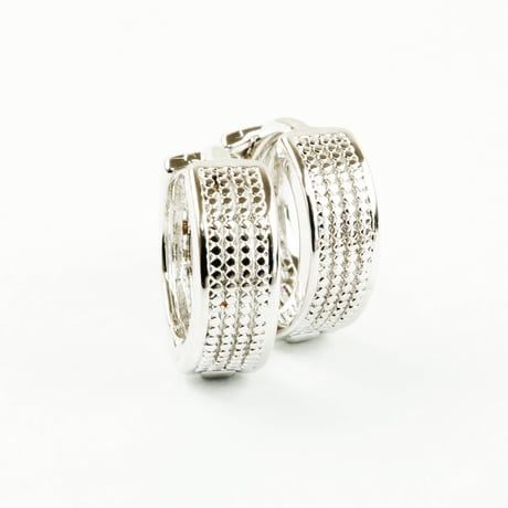 両耳用（2個セット） ドットライン シンプル フープ ミニ プチ ピアス メンズ レディース ユニセックス アクセサリー：MPB161003