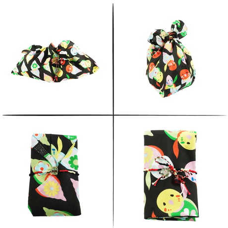 インコ 鳥モチーフ あずま袋 手ぬぐい 手作り ハンドメイド エコバック お弁当袋 ちょこっとお出かけ ご近所コーデ 浴衣 レディース おしゃれ 雑貨：AB200711