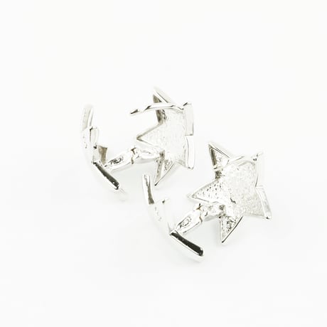 両耳用（2個セット）スター カラー フープ リング 18G  レディース アクセサリー：HPB170402