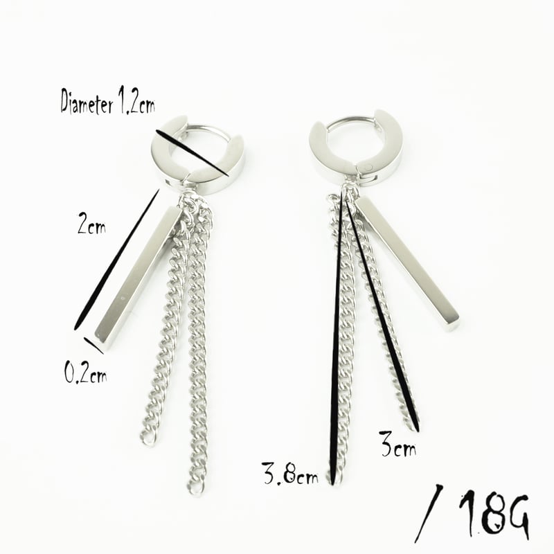 SYU. HOMME FEMM シルバー ピアス 両耳用 キャッチ付き SYU. HOMME FEMM シルバー ピアス 両耳用 キャッチ付き SYU. HOMME