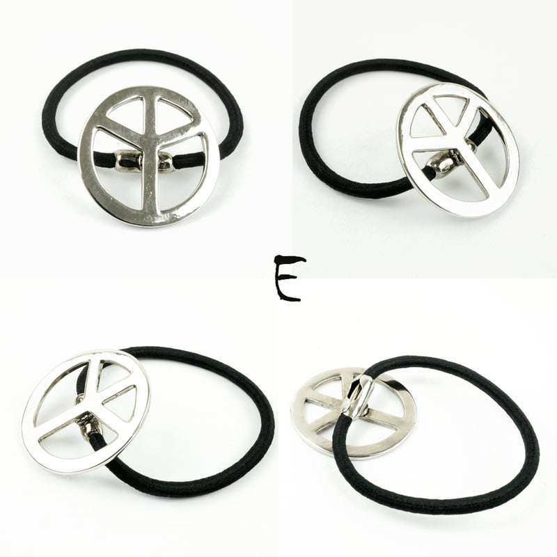 フェザー クロス 十字架 ピースマーク シルバー ターコイズ