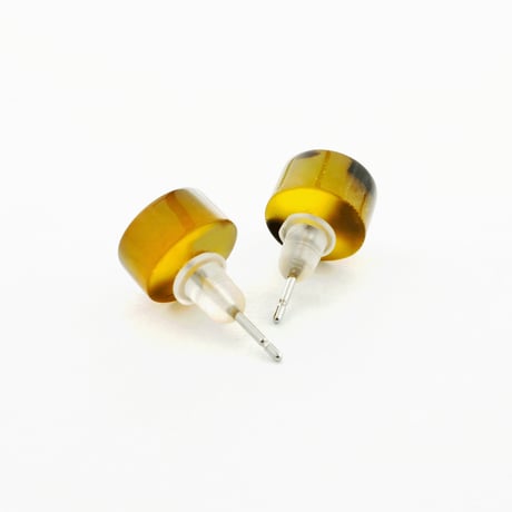 べっ甲 サークル スタッド ピアス きれいめ カジュアル レディース アクセサリー：PKS170201