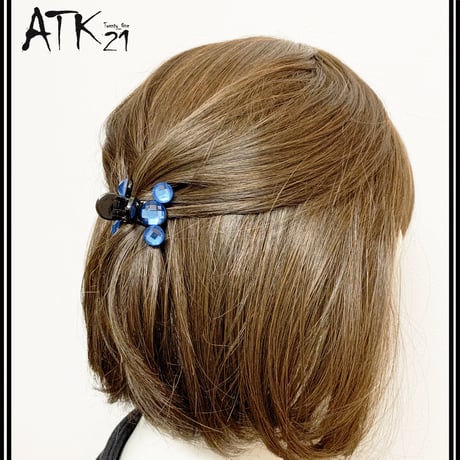 キラキラ ストーン ミニバンスクリップ 前髪留め 小さ目 しっかりホールド ヘアアレンジのポイント 髪留め 簡単ヘアアレンジ レディース ヘアアクセサリー