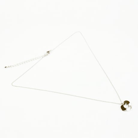 ねこ ネコ 猫 ハートプレート ネックレス レディース アクセサリー：NC160602
