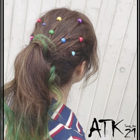 （10点セット） カラーボール ミニヘアクリップ プチクリップ ミニバンス プチバンス ヘアアレンジキッズ レディース かわいい ヘアアクセサリー：HBS190502
